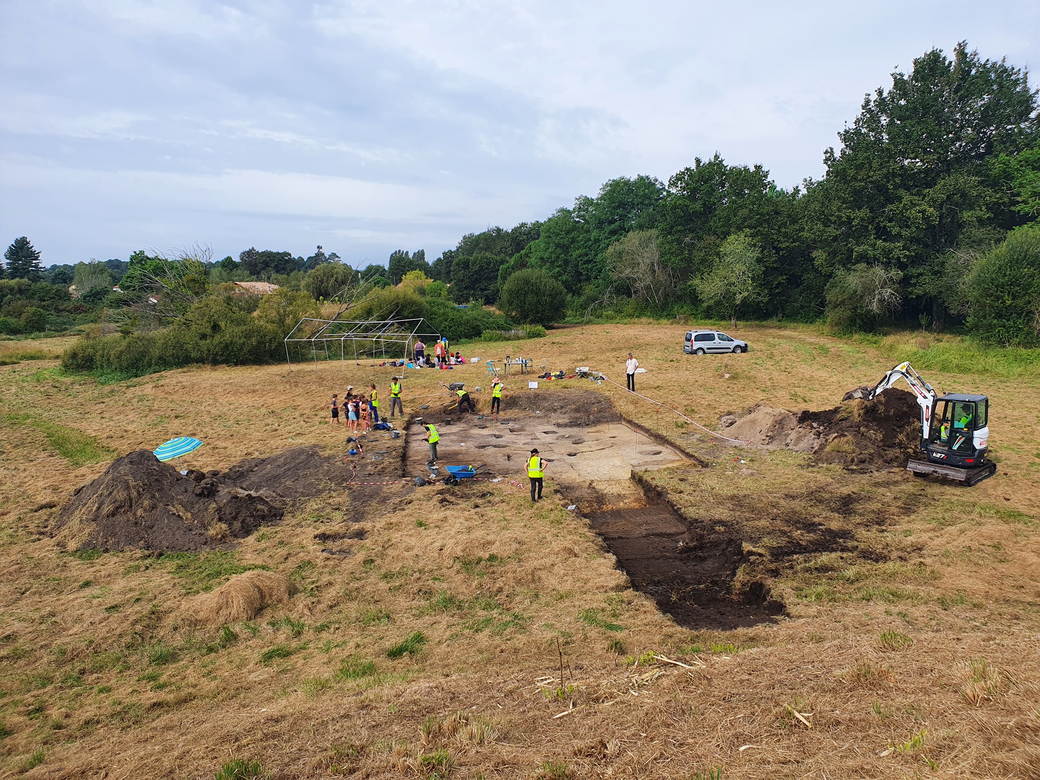 Visite libre du chantier de fouilles archéologiques aux Mottes