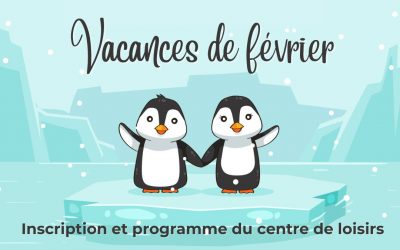 Inscription accueil de loisirs – Vacances de février