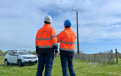 Survols de drones sur la commune – Opérations ENEDIS