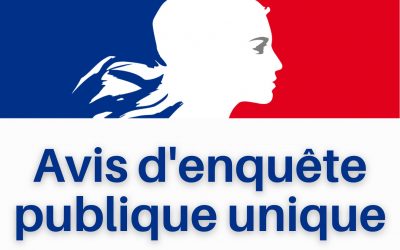 Avis d’enquête publique unique