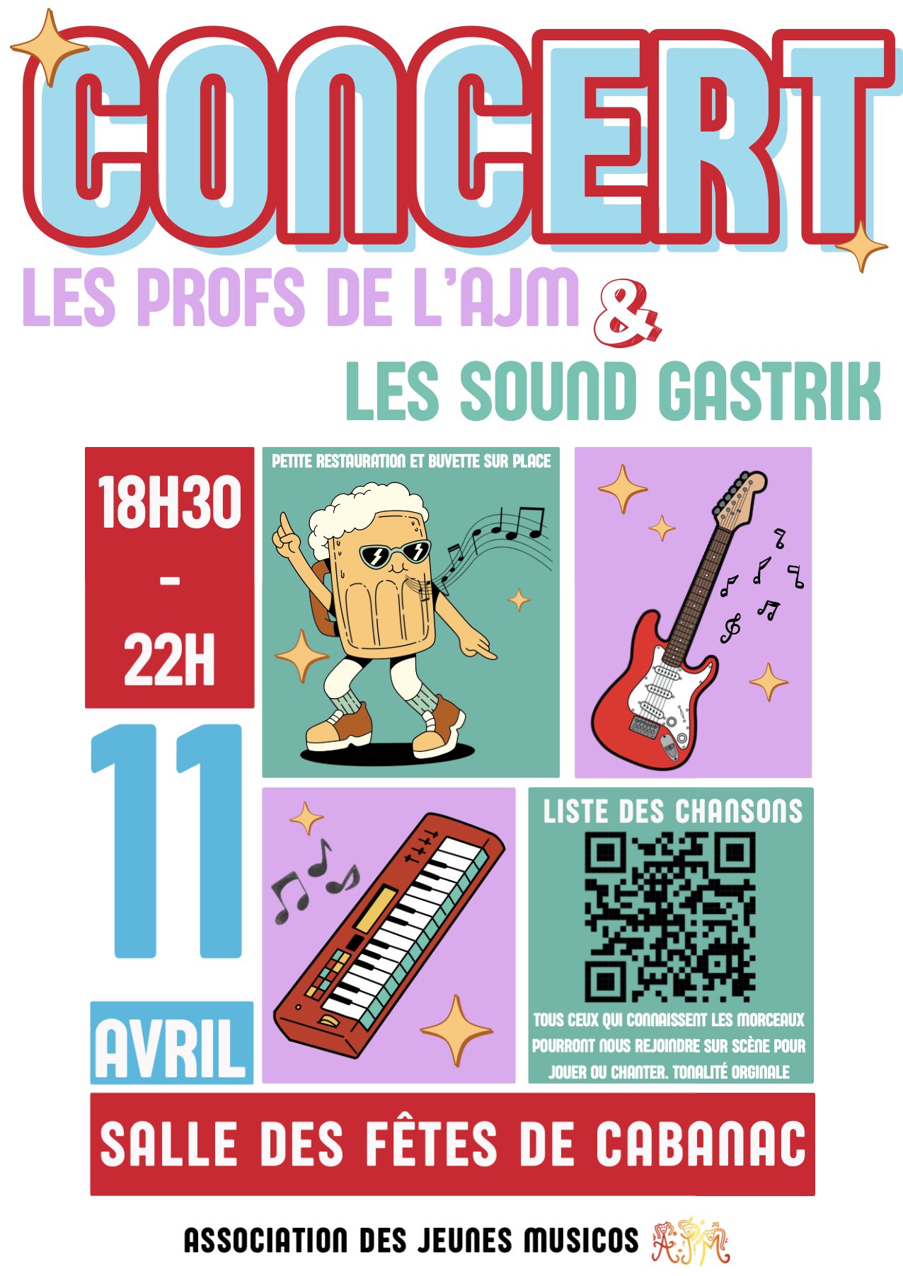 Concert des profs de l'AJM