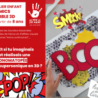 Atelier Comics Bubble 3D (dès 7 ans)